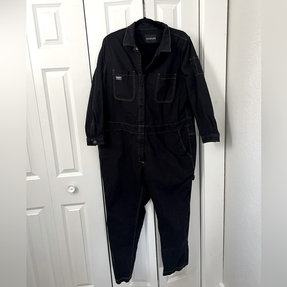 Wildfang Navy Jumpsuit